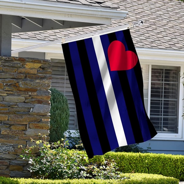 Læder Pride Flag 3×5 Fod Regnbue Flag, Regnbue Flag