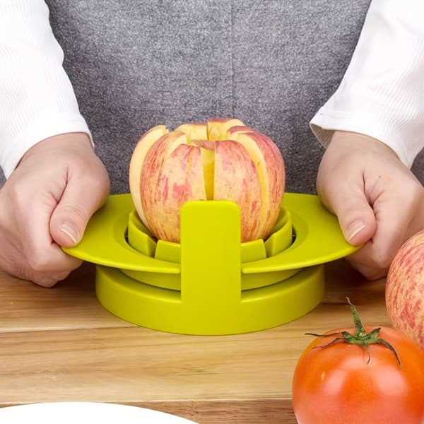 Fire-i-én frugtskærersæt i rustfrit stål til mango og æble Vert