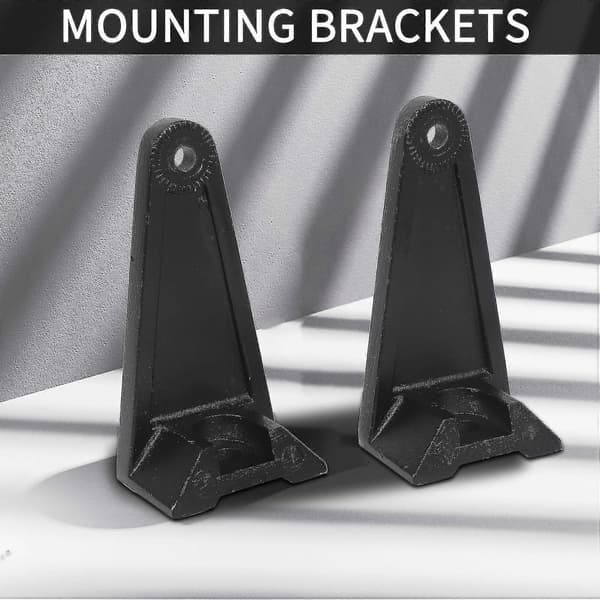 Universal LED-basestøtter for LED-lysstang, sidemontering