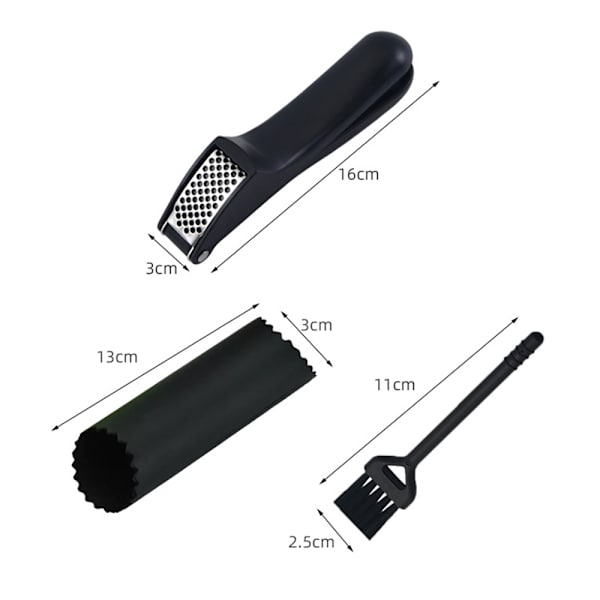 Valkosipulipuristin setti - Ensiluokkainen valkosipulipuristin - Helppo puristaa ergonominen