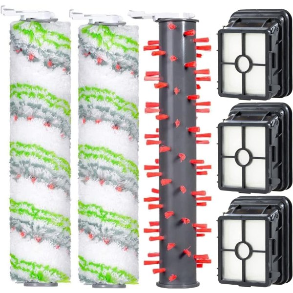 3 ruller med 2788 multi-overflate- og dyrebørster