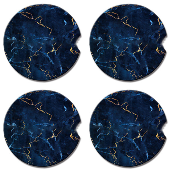 Marmor Coasters til Drikke Absorberende Moderne Abstrakt Keramisk