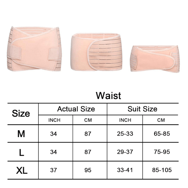 Postpartum Belly Wrap Band 3 in 3 Belt