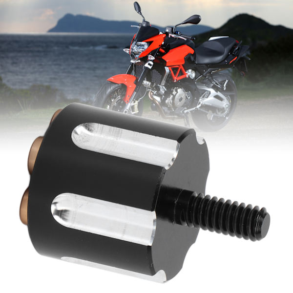 Universal Bakre Säte Bult Skruv Mutter Kit Rostfritt Hög Styrka Motorcykel Tillbehör Svart