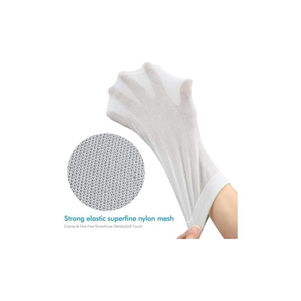 Pakke med 20 poolskimmerfiltre, poolskimmerstrømper. Holdbare elastiske nylon poolskimmerstrømper.