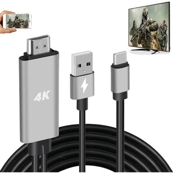 Hdmi Adapter USB Type-c Kabel Mhl 4k Hd Video Digital Converter