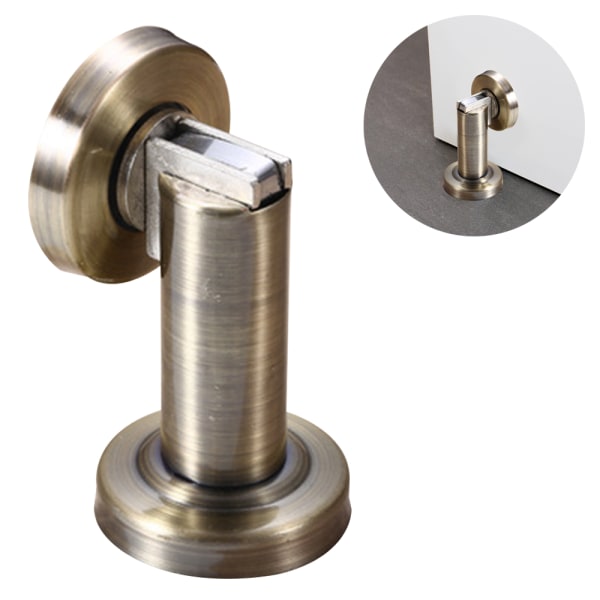 Magnetic Door Stopper, Stainless Steel Brushed Door Catch