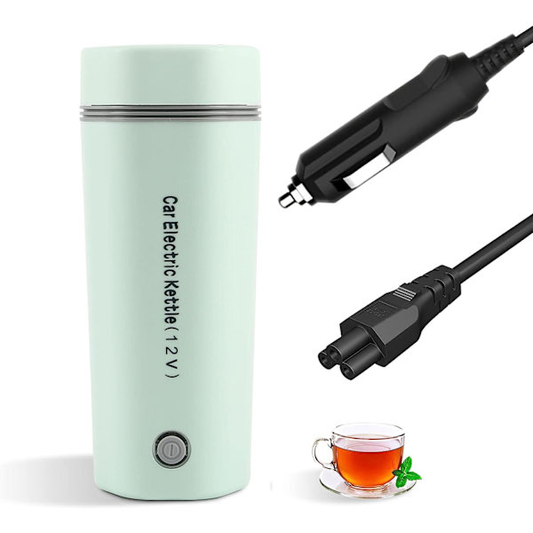 Mini Resekittel 350ml, Muggvärmare 304 Rostfritt Stål