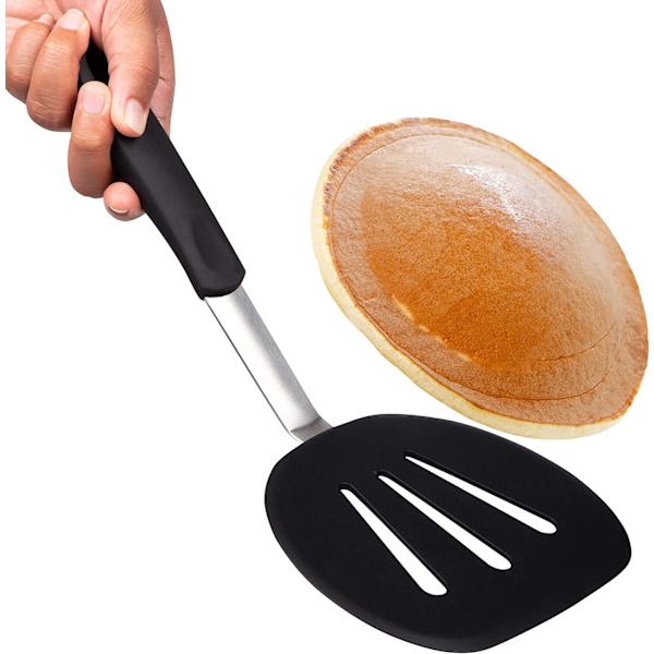 Pancakespatel i silikone til nonstick-køkkengrej. Fleksibel