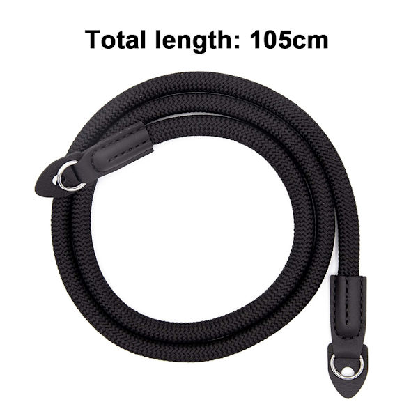 105 cm kamerarem - klätterrep i nylon för DSLR/mikroskop