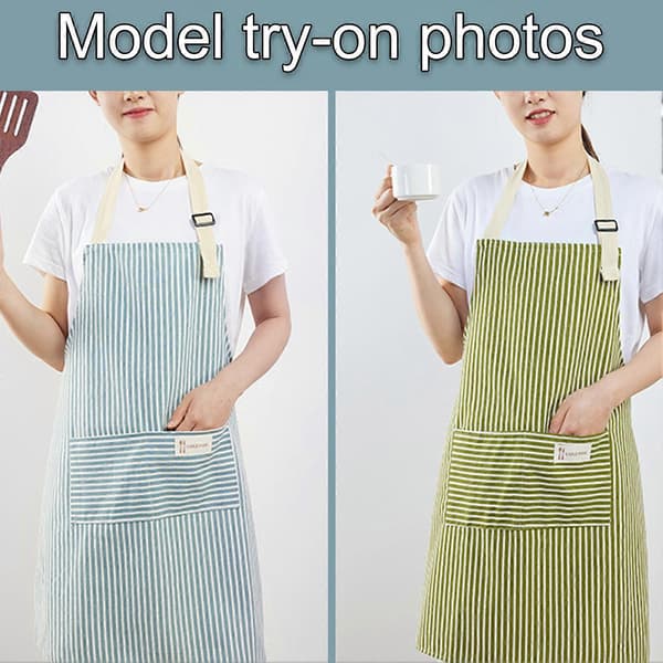 Unisex Chef Apron for Grilling - Large Pocket for Quick Access - for Gift