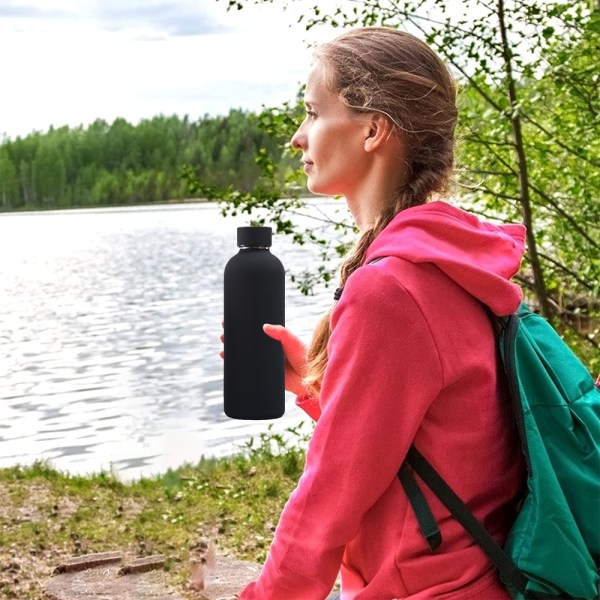 Rustfritt stål vannflaske, for reise, piknik og camping