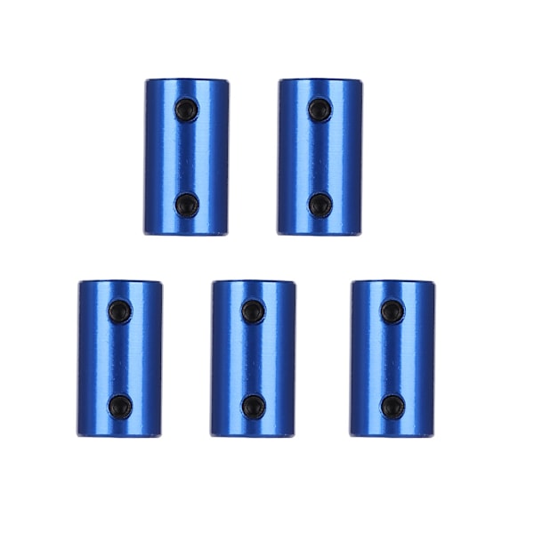 5 stk. 3D-printer steppermotor aluminiumlegering hjul kobling aksel stiv kobling 5*8mm