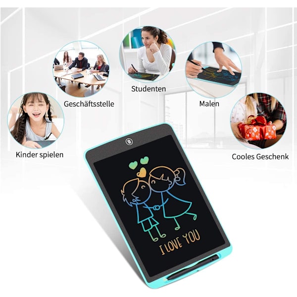 Upgrow LCD-kirjoitustaulu, 12 tuuman LCD-kirjoitustaulu,