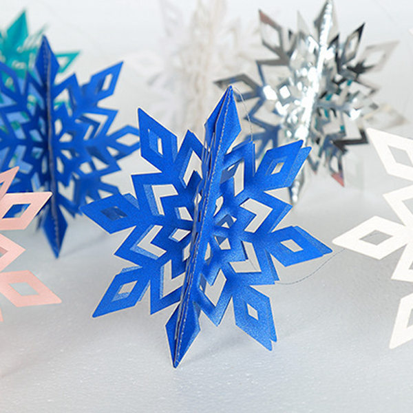 Snefnug Ornamenter Plast Glitter Snefnug til Vinter