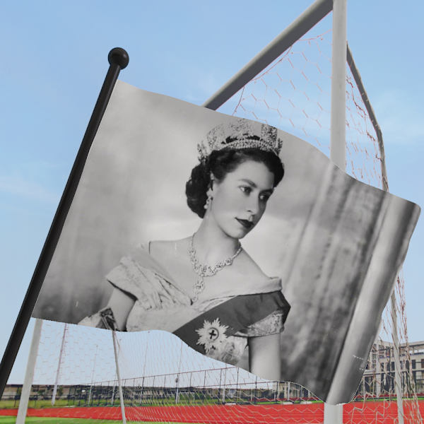 Hänen Majesteettinsa lippu, Ison-Britannian kuningattaren muistoksi
