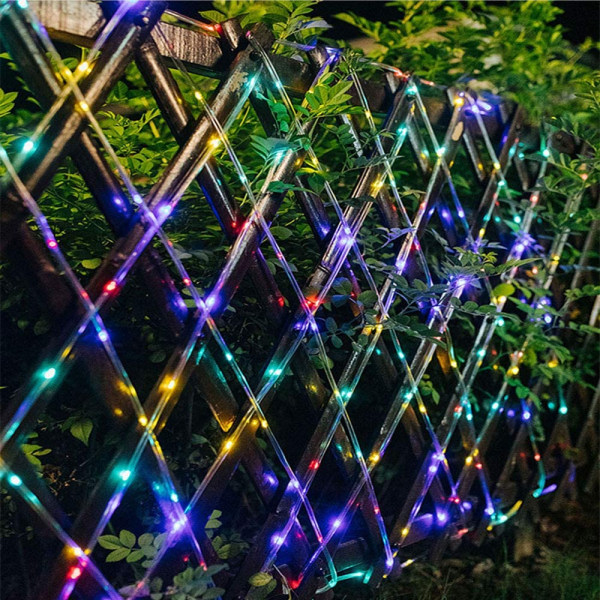 1 kpl aurinkolamppuja, 39 jalkaa 100 LED, puutarhasisustus ulkona