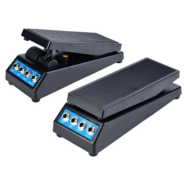 Daphon DF1511A Gitarr Stereo Volympedal DJ Gitarr Effektpedal Dubbel Ingång & Utgång
