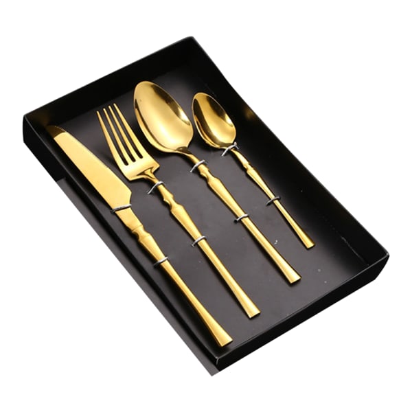 stainless steel western tableware gift box set