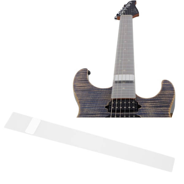 Gitar Fingerboard Støvbeskyttelse Universal Beskyttelse Støvfritt Plate PE Instrument Tilbehør M for Elektriske Gitarer