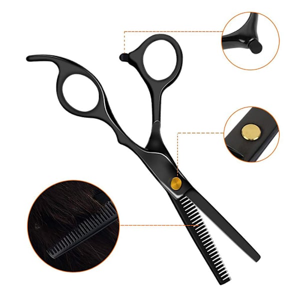 Professionell hårsax -MYCKET SHARP- Barberklippning