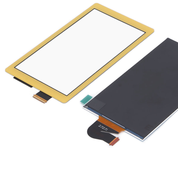 Reservedel LCD-skærm til Switch Lite - Holdbar reservedel LCD-skærm reparationspanel til Switch Lite - Gul