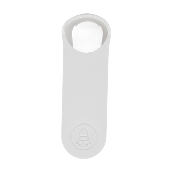 Dørklokke silikone etui til GoogleNest dørklokke beskyttende cover støvtæt cover tilbehør hvid