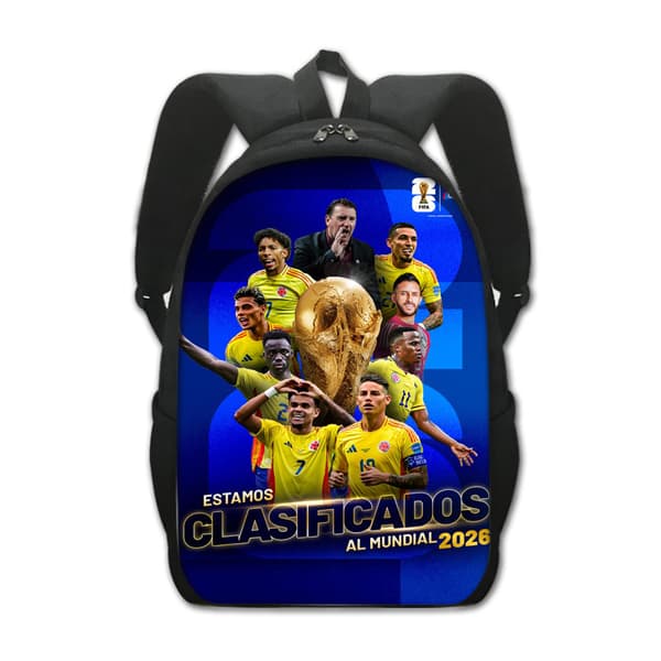 Student Backpack with 2026 World Cup Theme, Large Capacity 16-inch Backpack 13