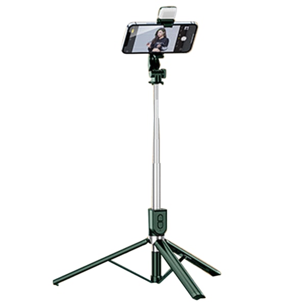 Selfie Stick, utdragbar Selfie Stick med trådlös fjärrkontroll och