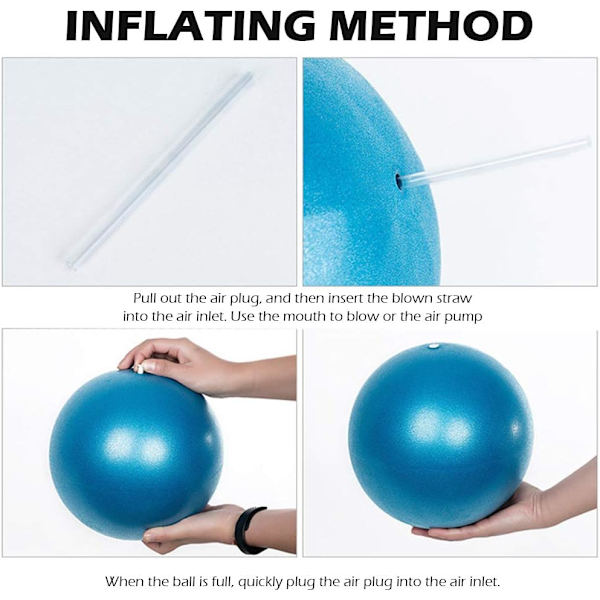 Träningsboll, fitnessboll, sportboll, pilatesboll, sportboll, yogaboll, gympaboll, balansboll (kontor & hem & gym)
