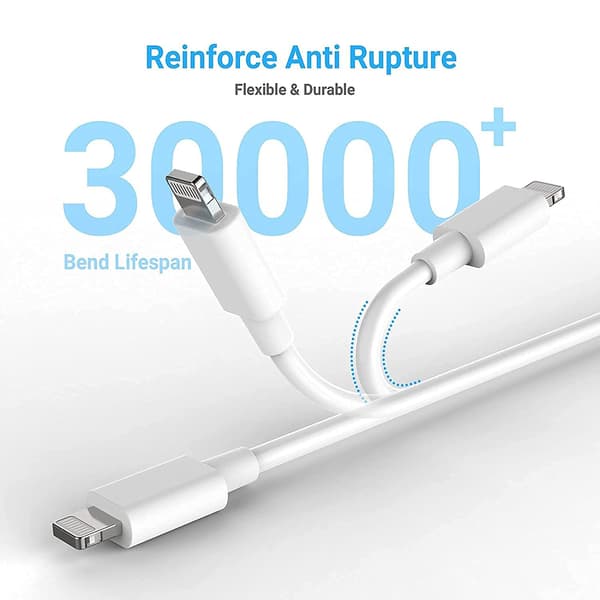 2025 Latest Model Car Apple Carplay Cable, USB A to Lightning Cable for iPhone 14, 14 Pro Max, 13, Plus, SE 2nd Gen
