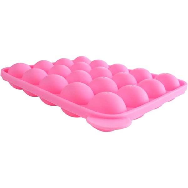 20 Hulrums Silikone Pink Lollipop Fest Kage Bageform