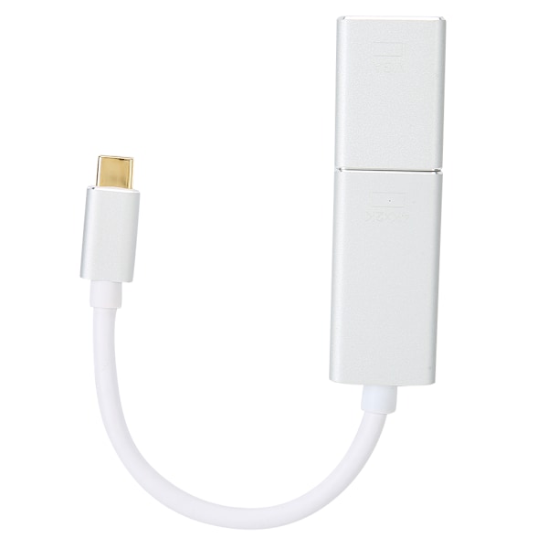 Typ C TILL DP/DP TILL VGA Kaskadkombination Patch Cord Converter Adapter Kabel Tillbehör