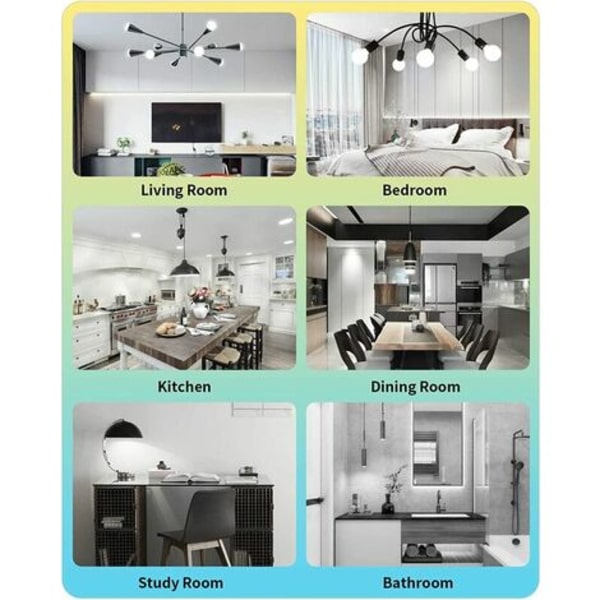 G9 LED-lampa kall vit, 10W G9 LED-lampa 6000K
