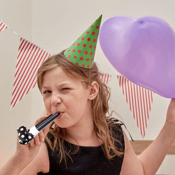 24 st Party Blåsare Party Horn Noisemakers Visselpipor Party