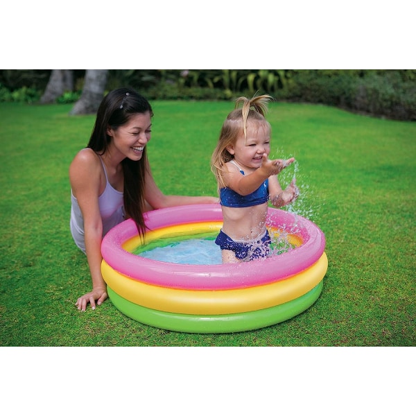 Solnedgångsglöd Baby Pool (34 tum x 10 tum)