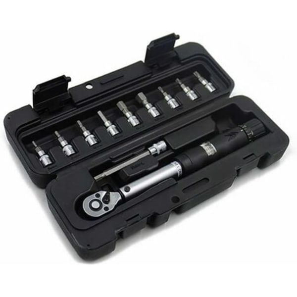 Cykelmomentnyckel Kit 1/4\" DR 2-14 Nm