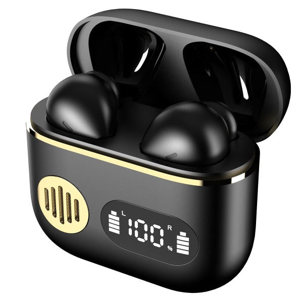 Bluetooth -hörlurar, Bluetooth 5.1 trådlösa hörlurar med LED