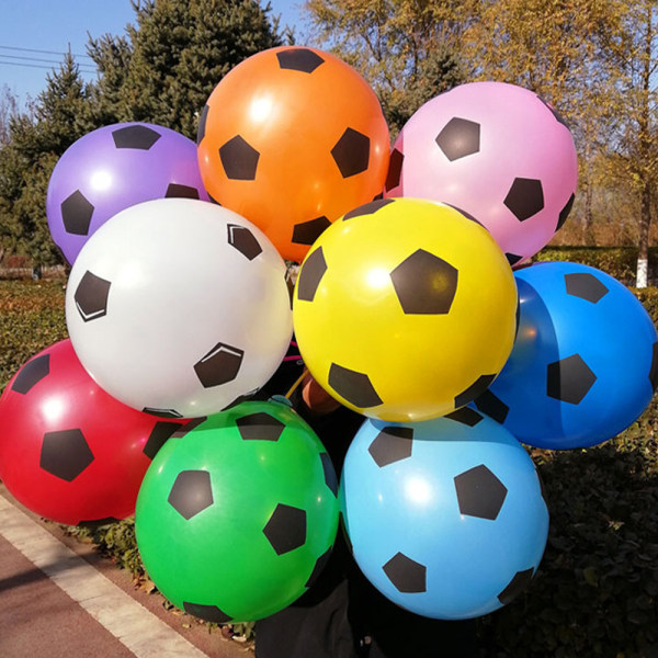 Fodboldballoner, Latex fodboldballoner Kit Fodboldfest
