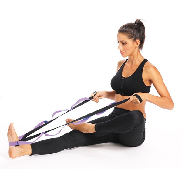 Stretchband - Icke-elastisk yogarem - Hemmaträningen