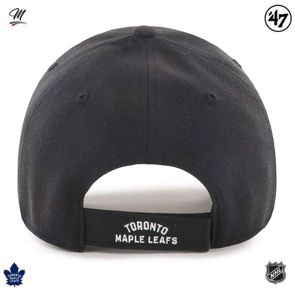 Caps - 47 Brand - Toronto Maple Leafs - Svart - 85% Akryl - Høst/Vinter