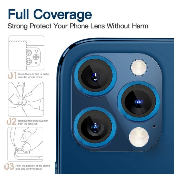 5 stk Eagle Eye linsefilm, iPhone 14 Pro, ripebestandig