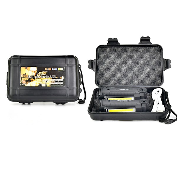 USB-monitoiminen COB-magneettiautokorjaamon työvalo