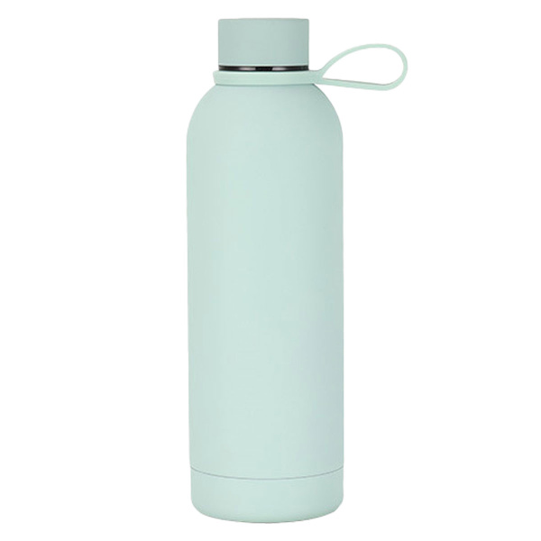 1 stk 500 ml rustfritt stål bærbar termokopp for bil, liten flaske for utendørs sport