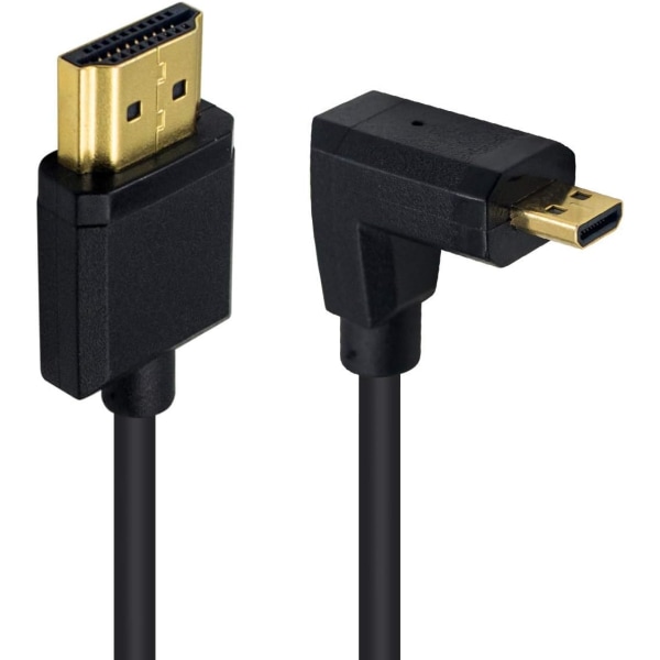 HDMI til standard HDMI-kabel, Micro HDMI til HDMI spiral kabel,