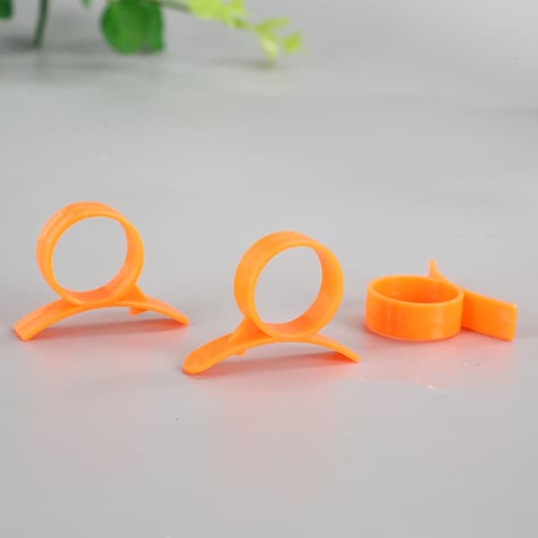 Snail Finger Ring Orange Peeler - 10-pack, Creative Citrus Peeling Tool, Easy and Efficient 15