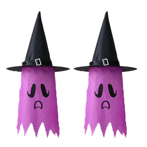 Häxhatt Halloween kostym Wicked Witch Accessoar，lysande