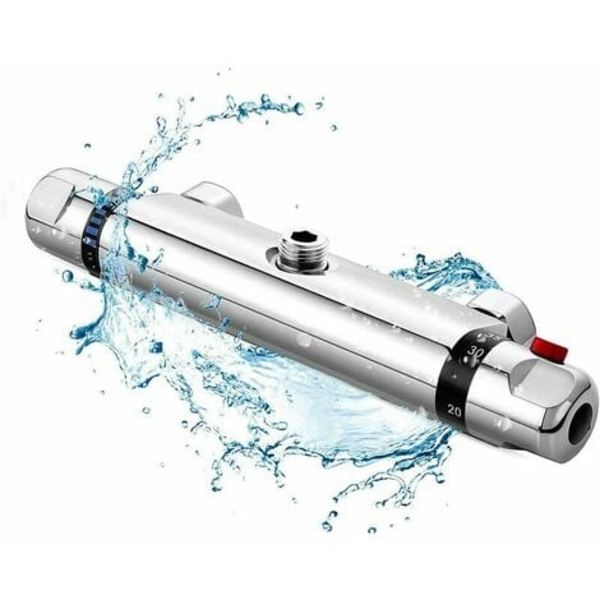 Termostatisk dusjbatteri, 59 messing termostatisk badekarbatteri