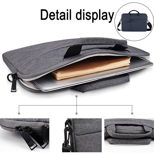 Laptopveske  Computer Sleeve Case med skulderstropp