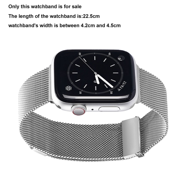 iWatch urrem, rustfrit stål, justerbar